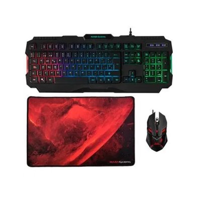 Pack Teclado Mouse Y Alfombrilla Mars Gaming Mcp118 Mouse