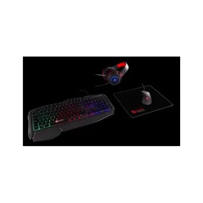 Pack Teclado Mouse Headset Y Alfombrilla Talius Gaming Kit V.2