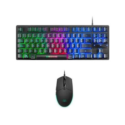 Pack Teclado Y Mouse Mars Gaming Mcptkl Teclado En Portugues De