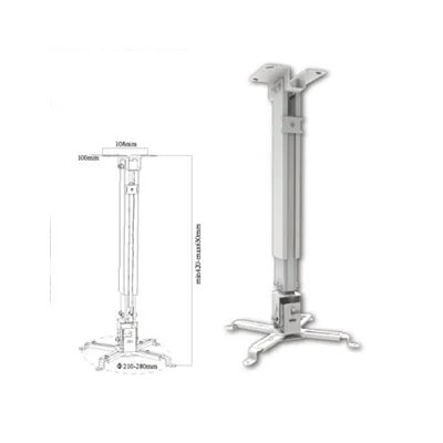 Soporte De Proyector Approx Inclinable Con Regulador