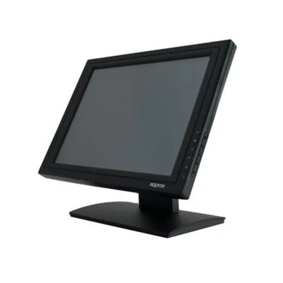 Monitor 15" Tactil Resistiva Tpv Approx Appmt15w5 Vga Negro 5ms