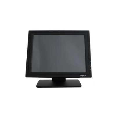 Monitor 15" Tactil Resistiva Tpv Approx Appmt15w5 Vga Negro 5ms