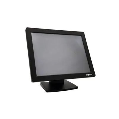 Monitor 15" Tactil Resistiva Tpv Approx Appmt15w4 4:3 Vga Negro