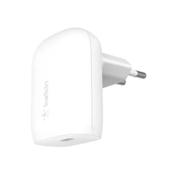 Cargador De Pared Belkin Wca005vfwh Boost Charge Usb-c 30w Color Blanco