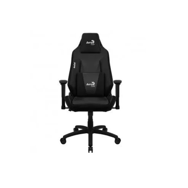 Silla Gamer Aerocool Admiral Diseño Gaming Profesional Negra Sistema Air Reposabrazos 2d Cojin Lumbar Respaldo Ajustable 90º- 18