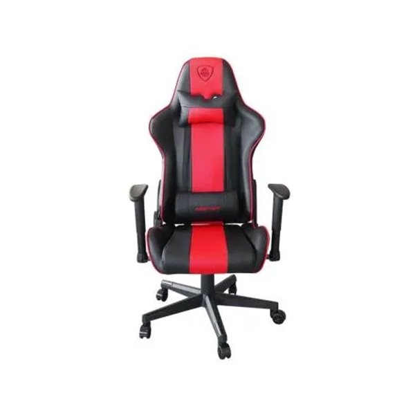 Silla Gamer Pro Keep Out Xspro-racing Black Detalle Rojo Reposabrazos 2d Cojin Lumbar Y Cervical