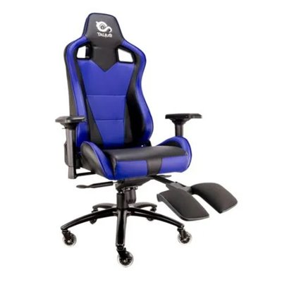 Silla Gamer Talius Caiman V2 Negra/azul, Reposapies, 4d, Frog