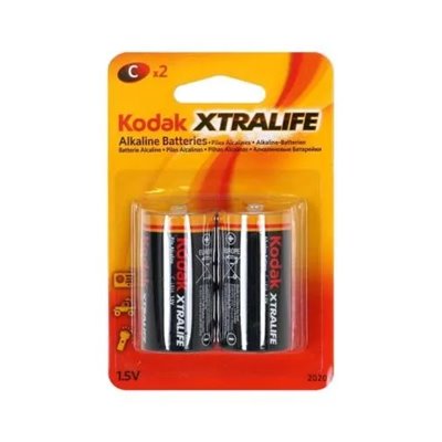 Pila Kodak Alcalina Xtralife C Lr14 Blister*2 (ecotasas