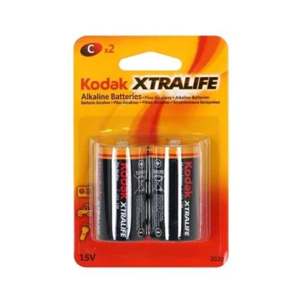 Pila Kodak Alcalina Xtralife C Lr14 Blister*2 (ecotasas Incluidas)