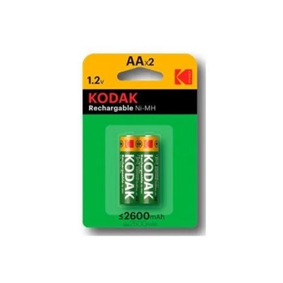 Pila Recargable Kodak Nimh Aa Lr6 2600mah Blister 2 Unidades