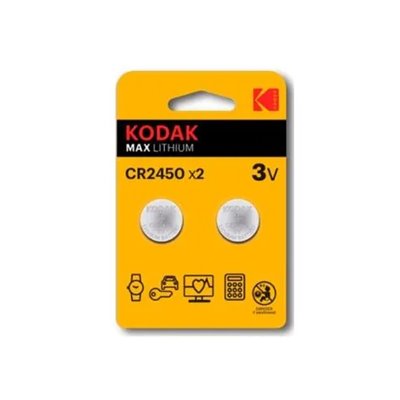 Pila Kodak Boton Litio Cr1616 3v Blister 2 Unidades (ecotasa