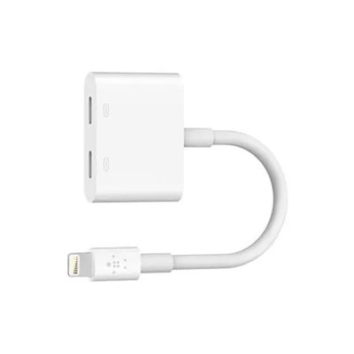 Adaptador Belkin F8j198btwht Audio + Carga Lightning Rockstar