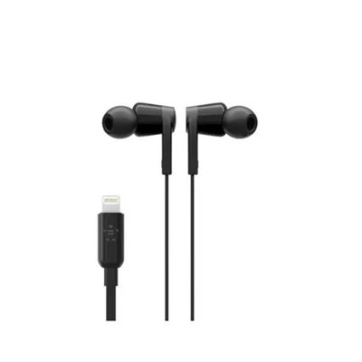 Auricular Belkin G3h0001btblk Con Conector Lightning Microfono