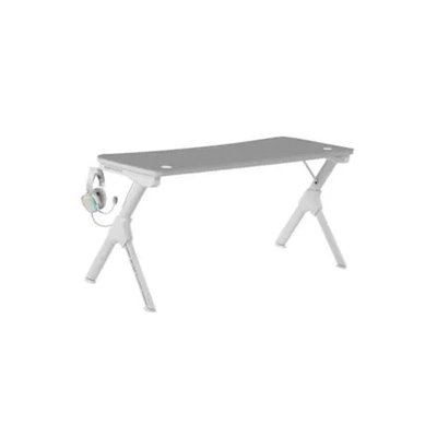 Mesa Mars Gaming Mgd Xl White Chasis De Acero Tablero 160x60cm