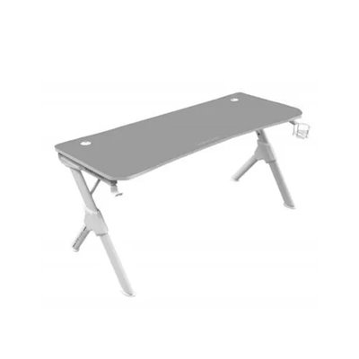 Mesa Mars Gaming Mgd 140 White Chasis De Acero Tablero 140x60cm