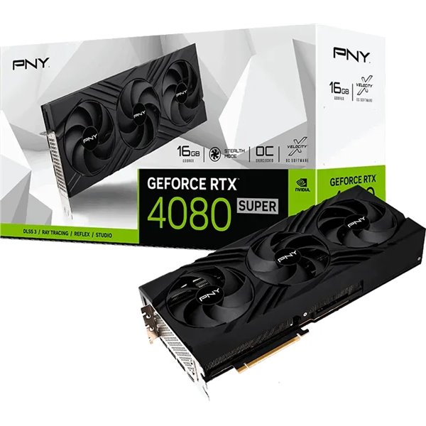 PNY GeForce RTX 4080 SUPER 16GB GDDR6X Verto OC Triple Fan