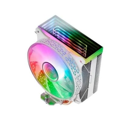 Ventilador Con Disipador De Cpu Mars Gaming Mcpu-vr White