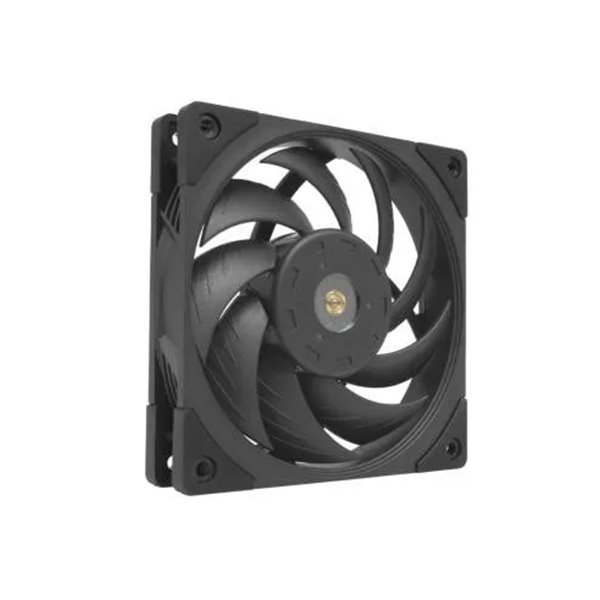 Ventilador Interno Mars Gaming Mfnc Black 12x12cm Rodamiento Fdb De Cobre Hiperbalanceado Ultrasilencioso Conexion Pwm