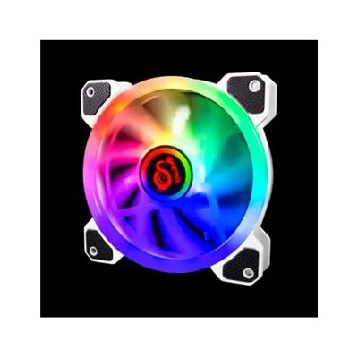 Talius Ventilador Caja Rgb Iris/cronos Spectrum 16led 12cm