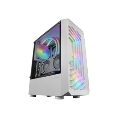 Caja Atx Semitorre Gaming Mars Gaming Mc-tor White Frontal Con