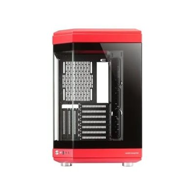 Caja Atx Semitorre Gaming Mars Gaming Mc3t Color Rojo Vista