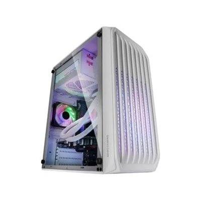 Caja Microatx Gaming Mars Gaming Mc-s2 White Frontal Con