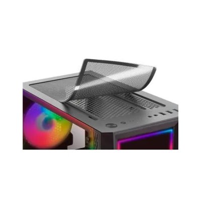 Caja Atx Semitorre Gaming Mars Gaming Mc-art Black Lateral Y