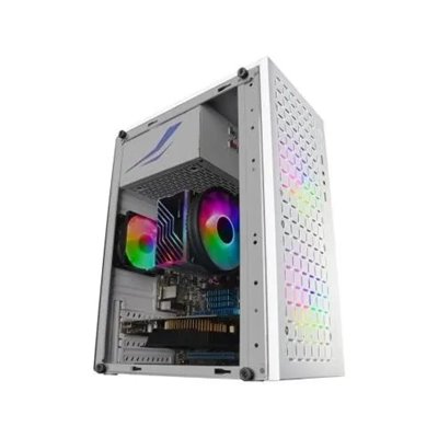 Caja Microatx Gaming Mars Gaming Mc-core White Frontal