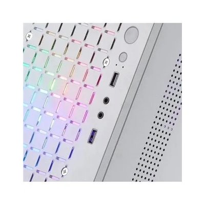 Caja Microatx Gaming Mars Gaming Mc-core White Frontal