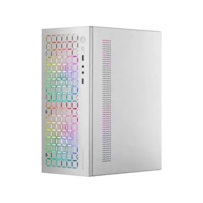 Caja Microatx Gaming Mars Gaming Mc-core White Frontal