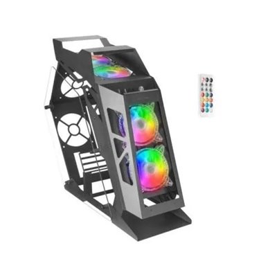 Caja Microatx Gaming Mars Gaming Mc61 Black Diseño Premium