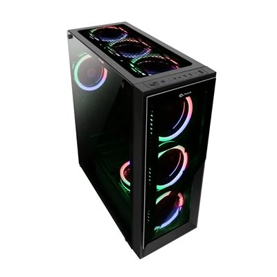 Caja Atx Semitorre Gaming Talius Valkyria Led Rgb Usb 3.0