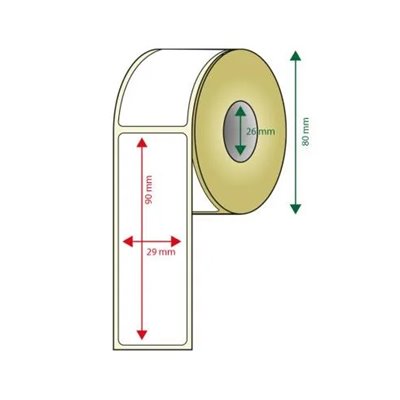 Pack De 10 Rollos De Palpel Termico De 57x55mm Libre De