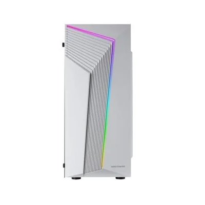 Caja Atx Semitorre Gaming Mars Gaming Mc-x7 White Frontal Con