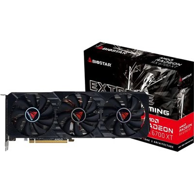 Biostar AMD Radeon RX 6700 XT Extreme Gaming OC Edition 12GB