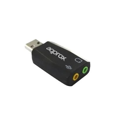 Tarjeta De Sonido Usb 7.1 Approx Appusb71 + Volumen