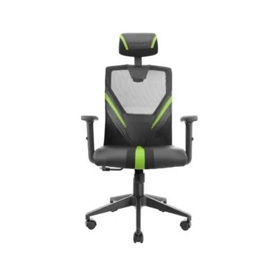 Silla Ergonomica Mars Gaming Mgc-ergo Negra Con Detalles En