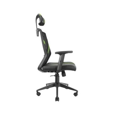 Silla Ergonomica Mars Gaming Mgc-ergo Negra Con Detalles En