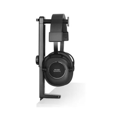 Soporte De Auriculares Mars Gaming Mhh2 Black Instalacion Por