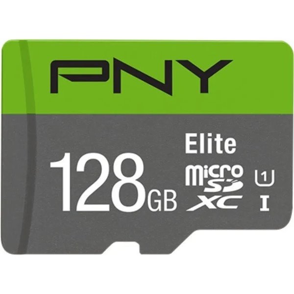 Memoria Sd Micro 128gb Pny Elite Micro Sdxc Uhs-i Clase 10 100mb/s + Adaptador Sd P-sdu128v11100el-ge