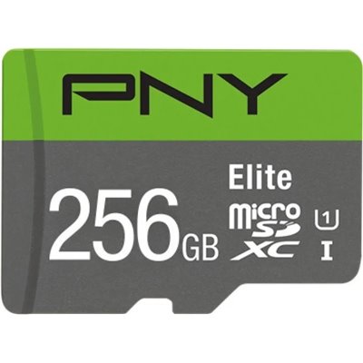 Memoria Sd Micro 256gb Pny Elite Microsdxc Uhs-i Clase 10