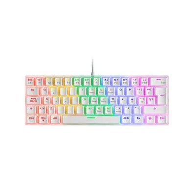 Teclado Mecanico Ultra Compacto Mars Gaming Mk60 White Switch