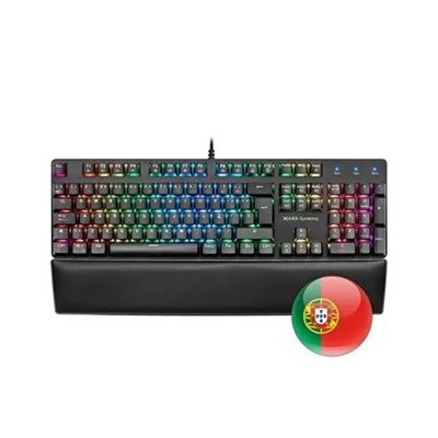 Teclado Mecanico Mars Gaming Portugues Mk5 Switch Azul Outemu