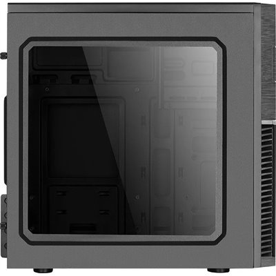 Caja Microatx Gaming Aerocool Cs-105 Ventilador Frontal Blue