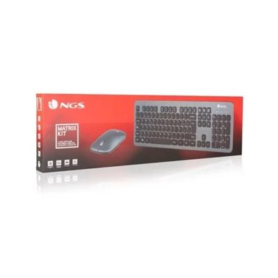 Kit De Teclado Y Ratón Ngs Matrix Inalámbrico De 2,4 Ghz.