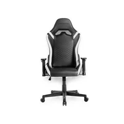 Silla Gamer Mars Gaming Mgcprobw Negra Con Detalle Blancos