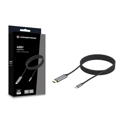 Cable Usb-c Macho A Hdmi Macho 2m 4k 60hz Conceptronic