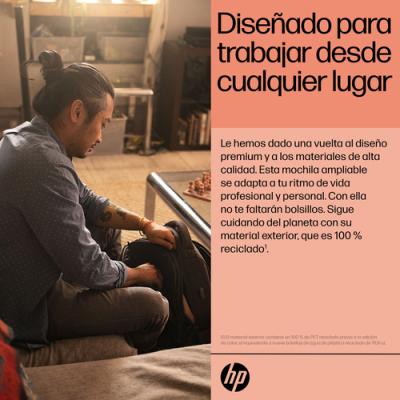 Mochila HP Renew Executive para Portátiles hasta 16'/ Negra