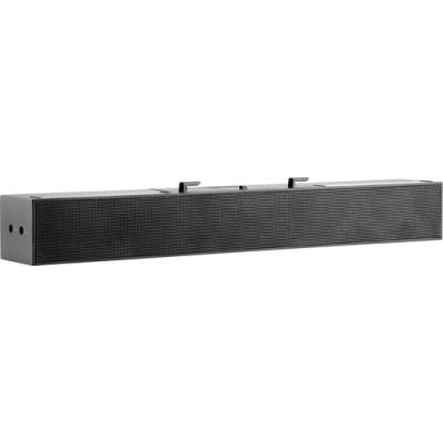 Barra de Sonido HP S101/ Negra/ Compatible con monitores HP