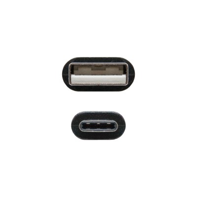 Cable USB 2.0 Nanocable 10.01.2103/ USB Macho - USB Tipo-C